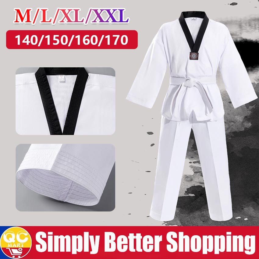 Taekwondo Uniforms TKD Costumes Taekwondo Clothes for Child Adult