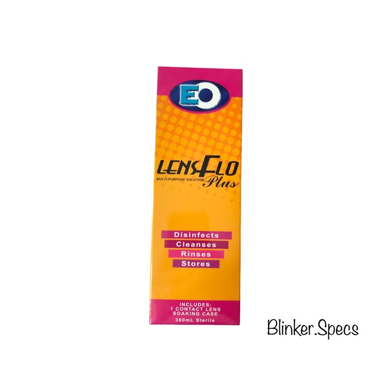 EO LensFlo Contact Lens Solution Shopee Philippines