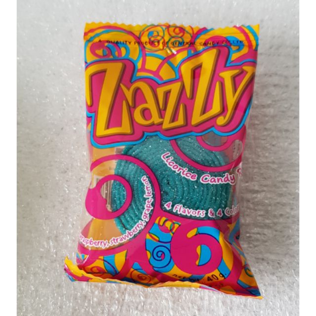 ZAZZY Licorice Candy roll 40g Shopee Philippines