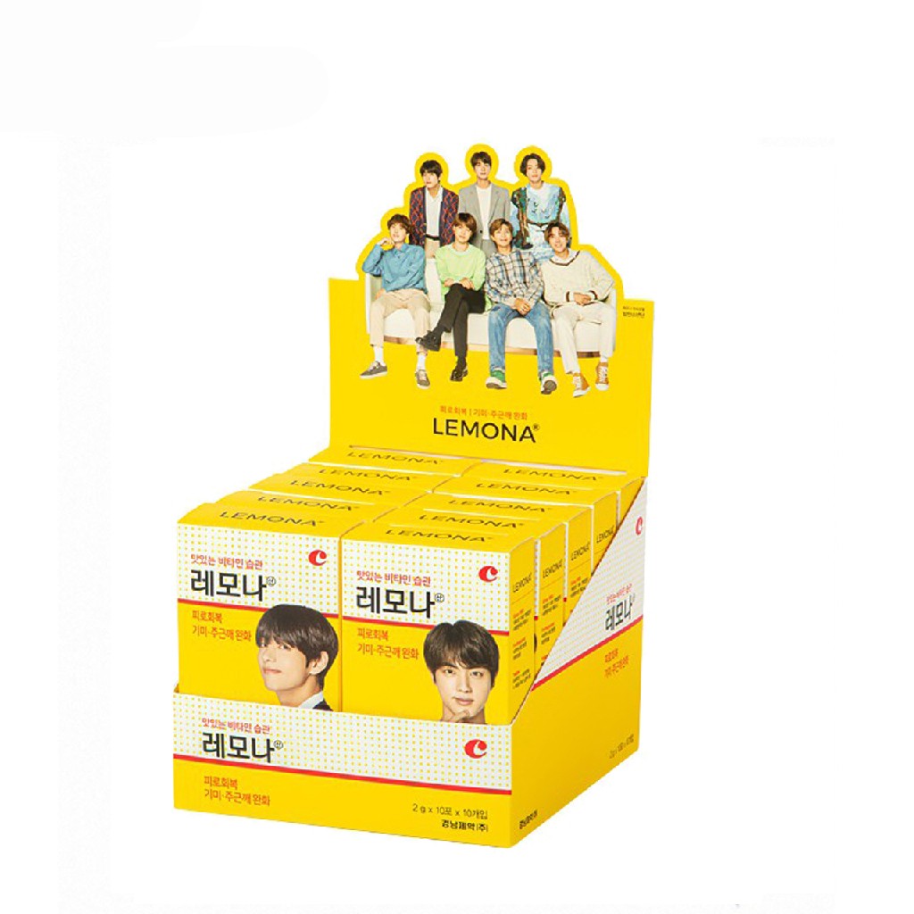 (ONHAND) BTS x Lemona Vitamin C [Box 10 sticks SEALED