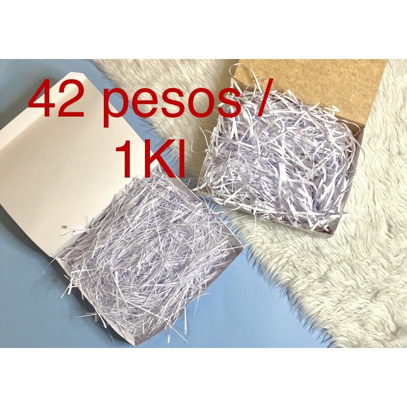 1kg White Shredded Paper/Paper Filler/Packaging/Short Grain/LongGrain