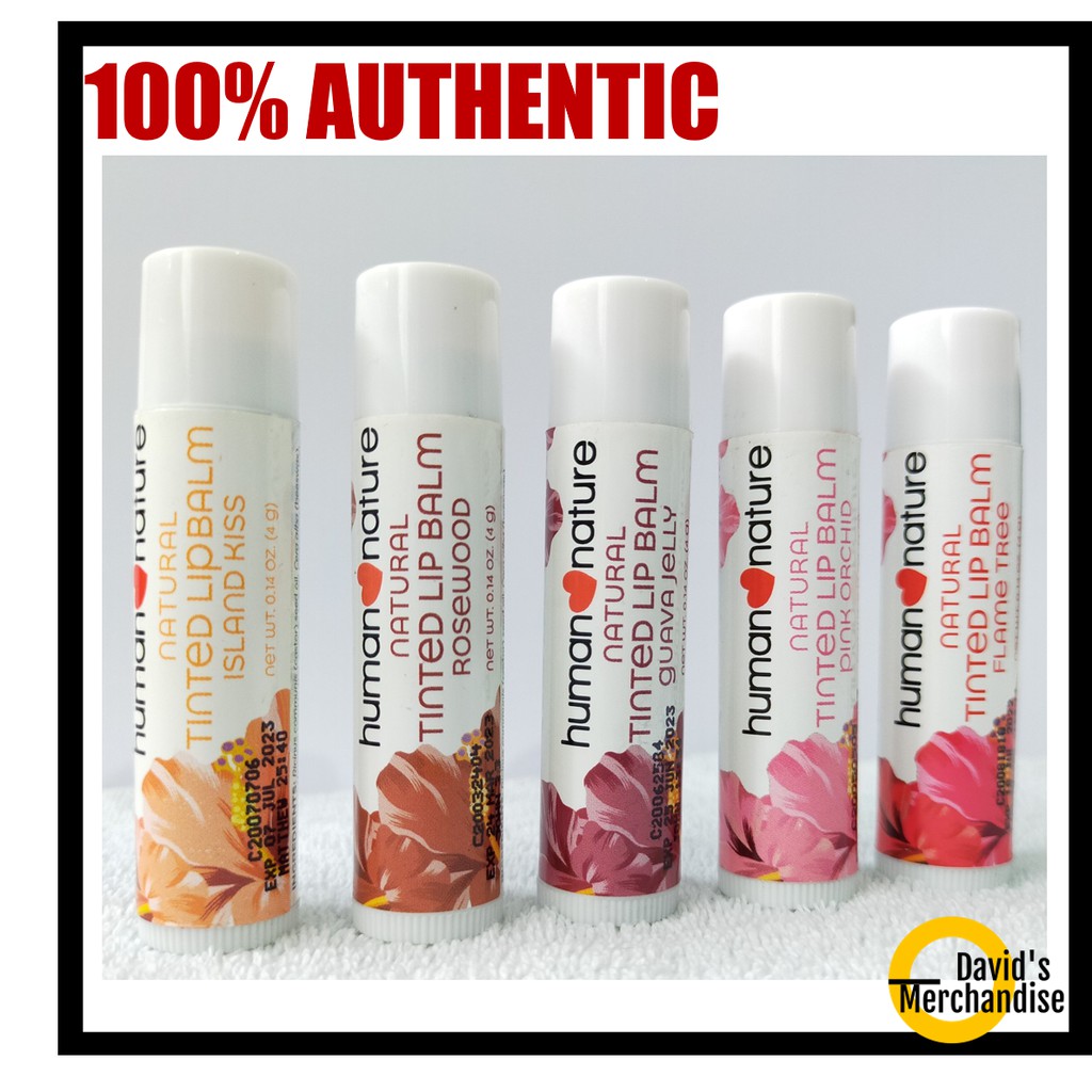 Human Nature Tinted Lip Balm (4g) Shopee Philippines