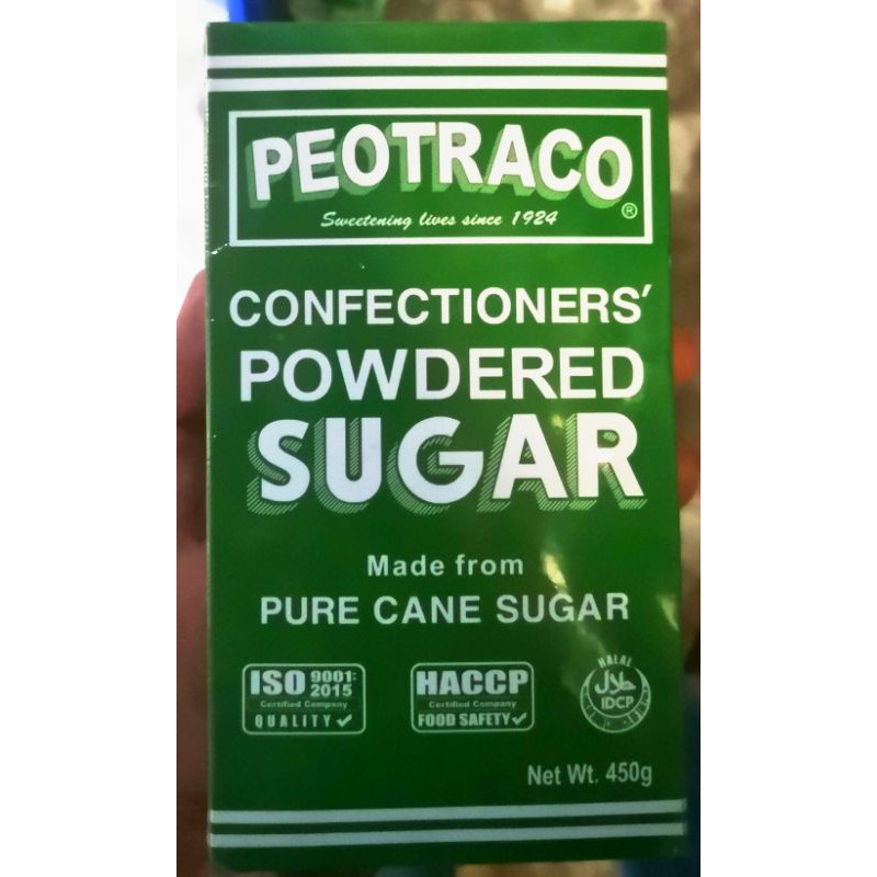 Peotraco Confectioners Powdered Sugar by 450g Shopee Philippines