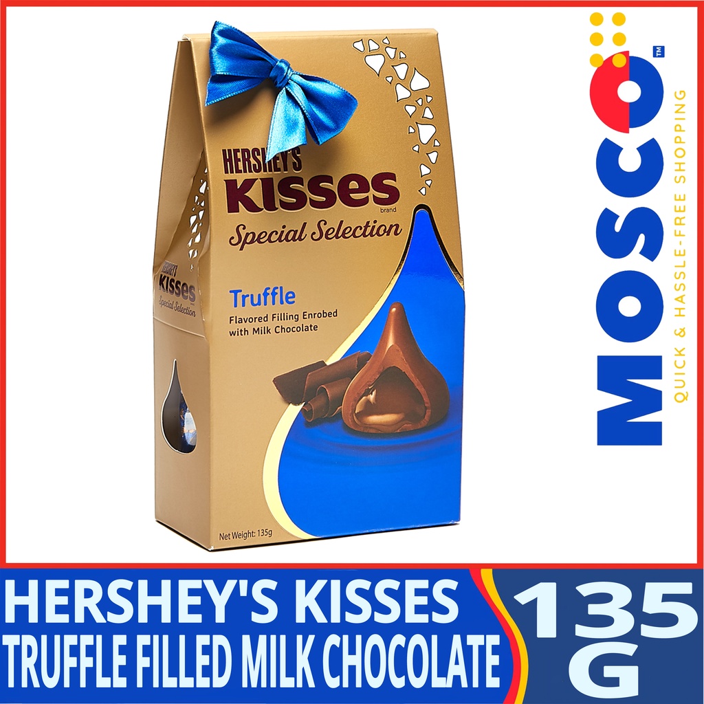 Hershey's Kisses Truffle Filled Milk Chocolate 135g Shopee Philippines