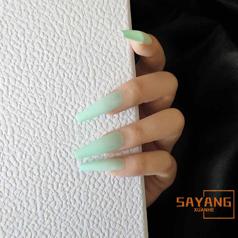 Coffin Mint Green Nails atelieryuwa.ciao.jp