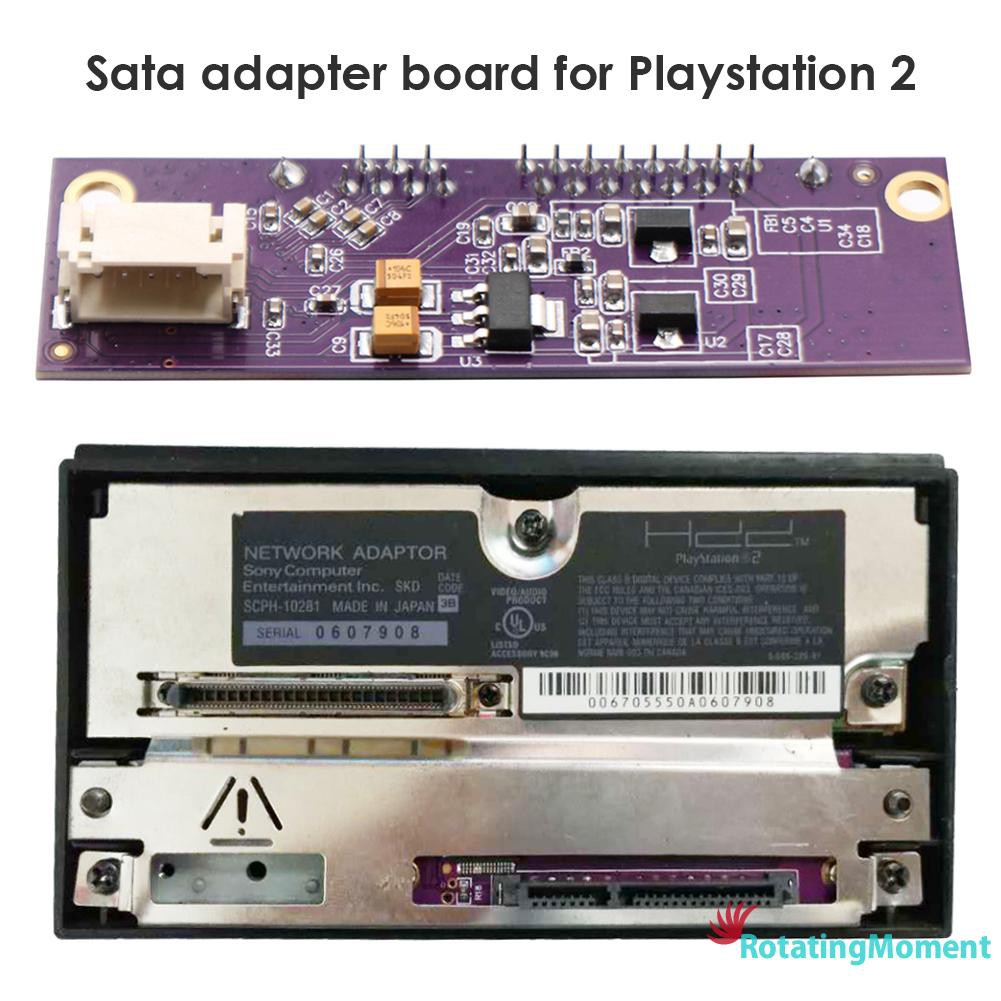 Sata adapter upgrade board for sony ps2 ide network adapter module