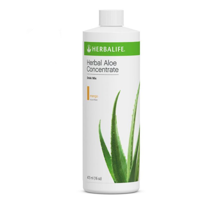 Herbalife Aloe Concentrate Mandarin (Free Herbalife Bag) Shopee