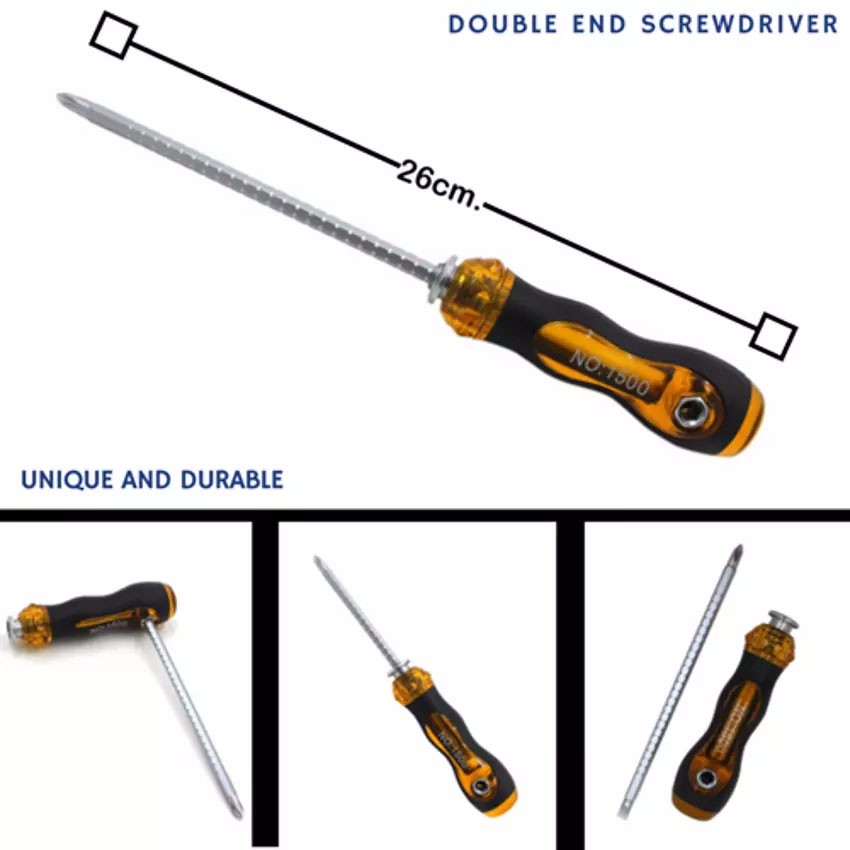 DoubleEnd ScrewDriver Hand Tool ScrewDriver Shopee Philippines