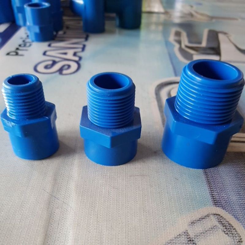 PVC MALE ADAPTER SIZES(1/2"1") Shopee Philippines