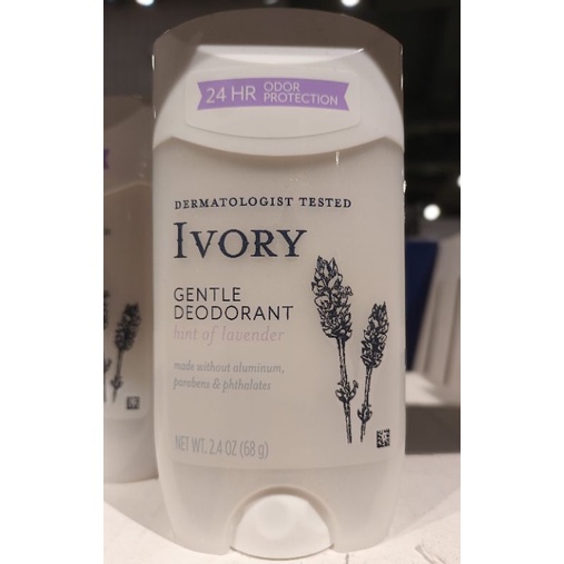 Ivory Gentle Deodorant Lavender 2.4oz. Shopee Philippines