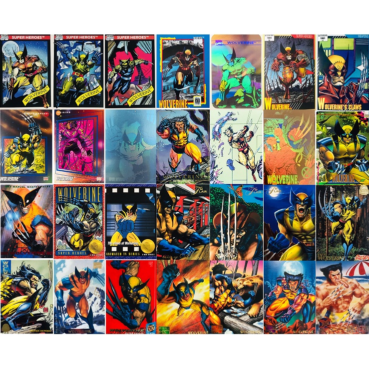 Wolverine High Marvel Collectible Cards Avengers XMen Singles Shopee