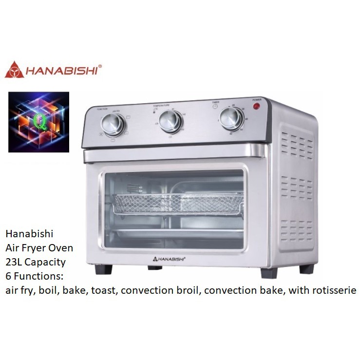 Hanabishi Air Fryer Oven Convection 23L HAFEO 23SS Shopee Philippines