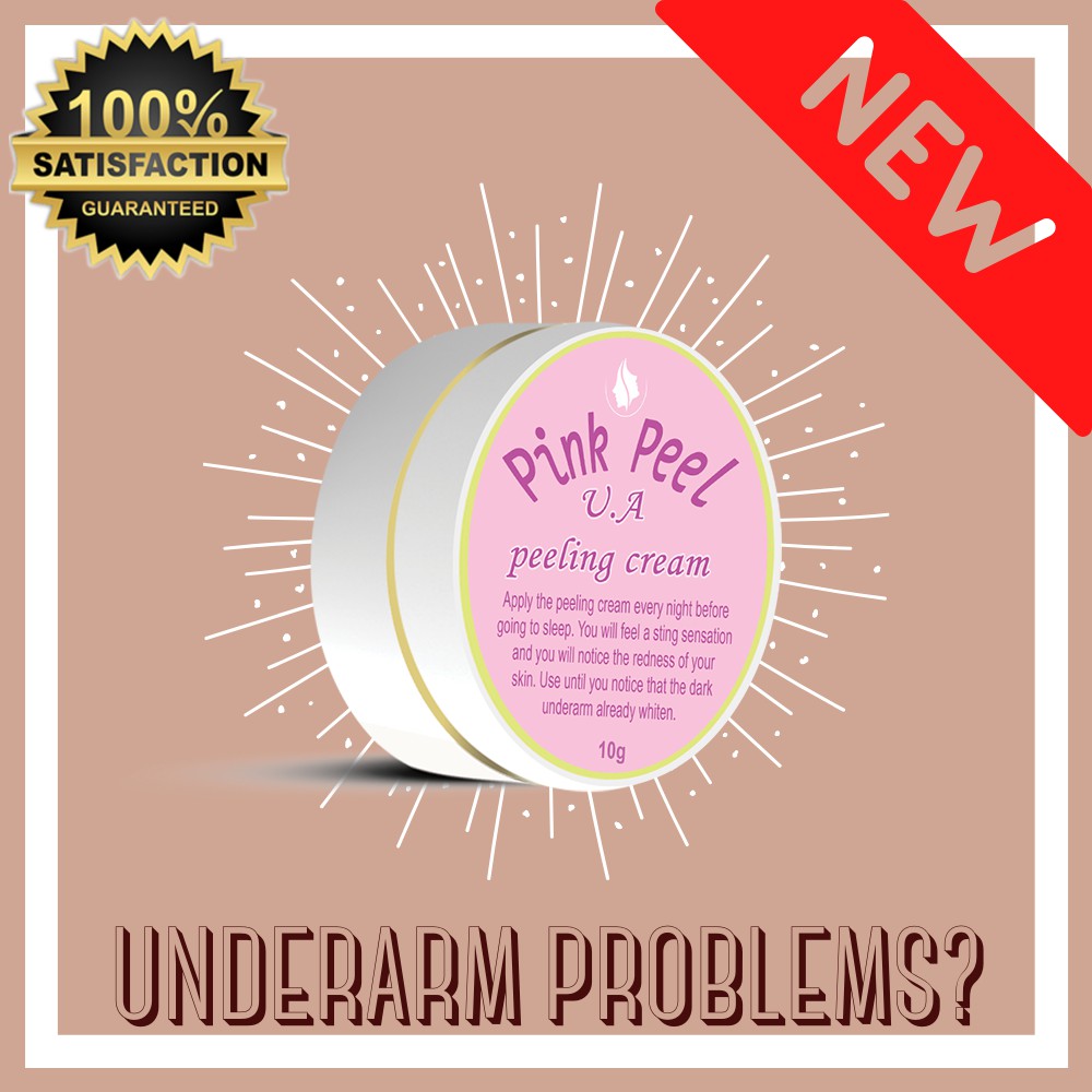 PINK PEEL underarm whitening deodorant with peeling effect ( Peeling