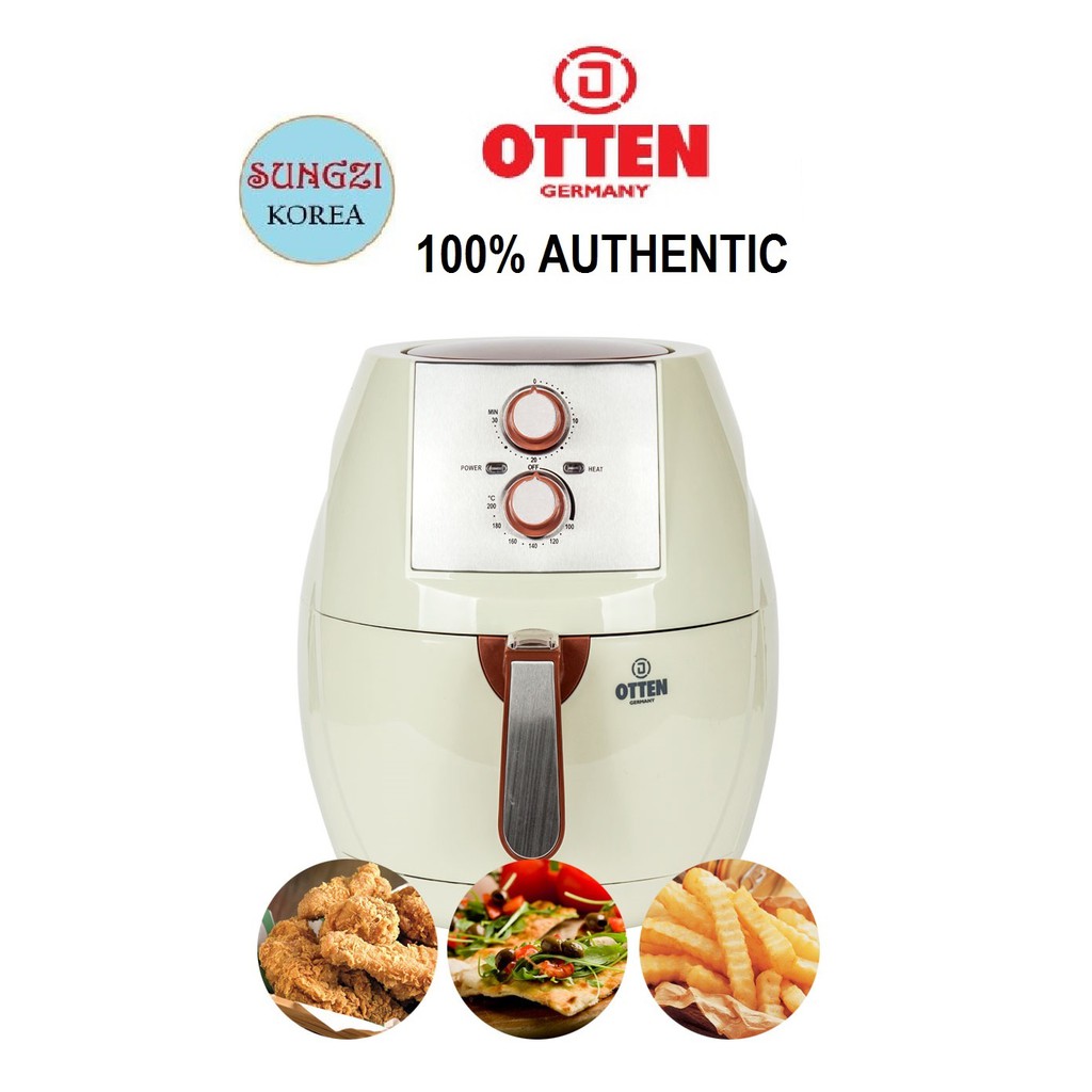 OTTEN Oil Free Korean Air Fryer 7.8L (Ivory) Shopee Philippines