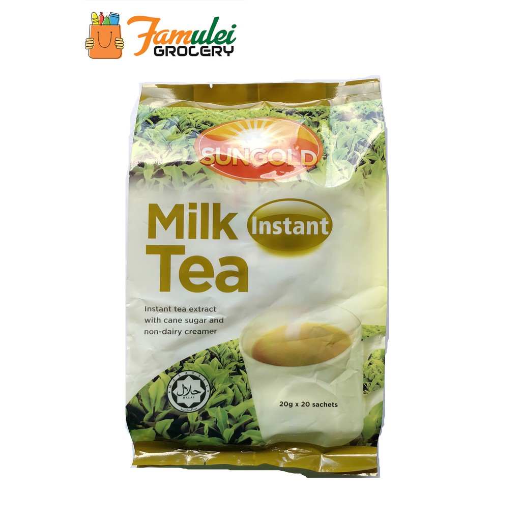 Sungold Malaysia Instant Milk Tea 20g X 20 Sachets Shopee Philippines