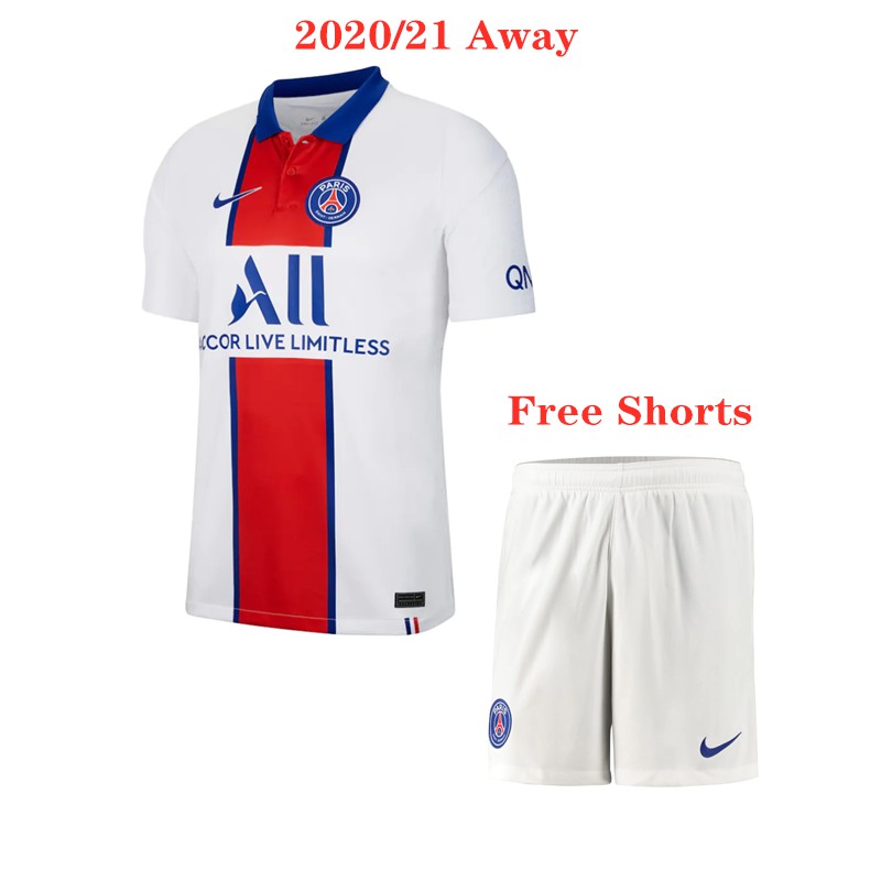 2019/20/21 PSG Kit 3RD away Football Shirt + shorts mens