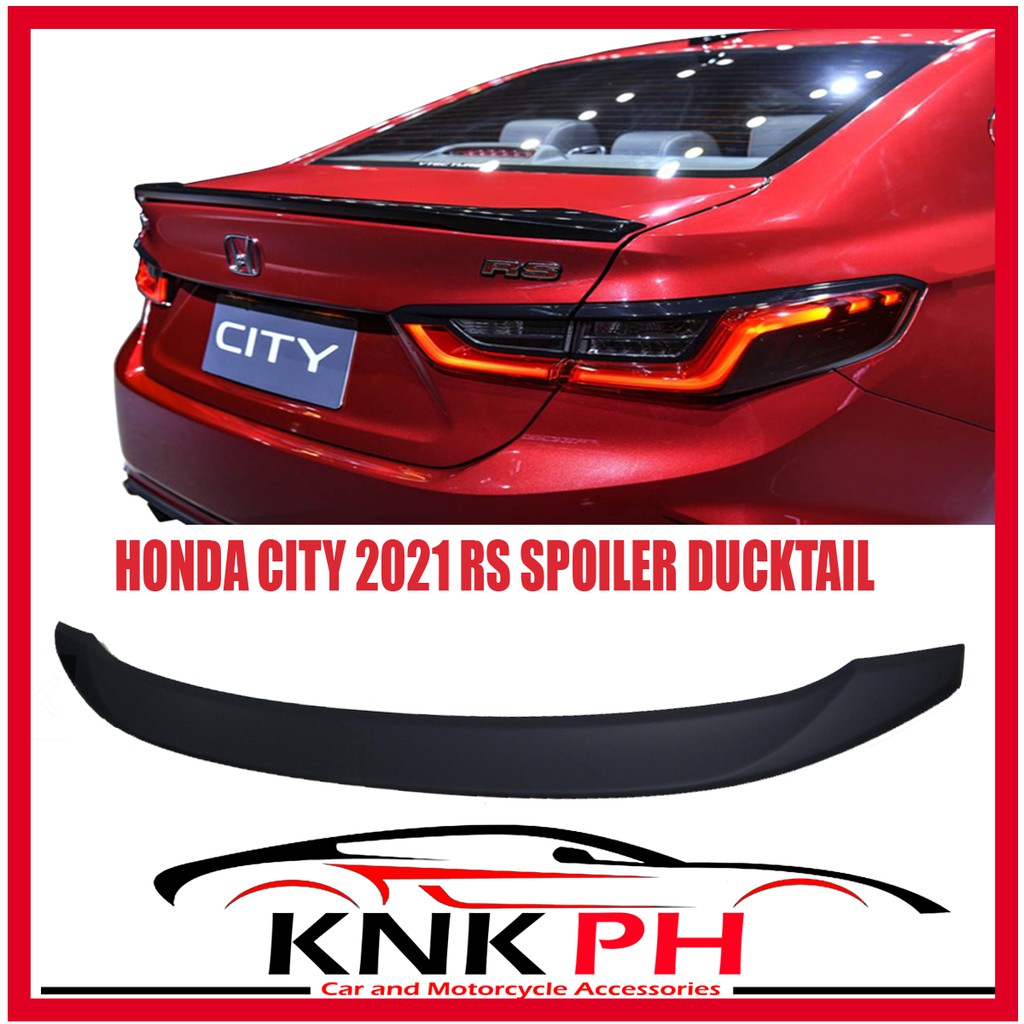 HONDA CITY 2020-2021 RS STYLE SPOILER GN 2021 Ducktail Spoiler Rs Matte