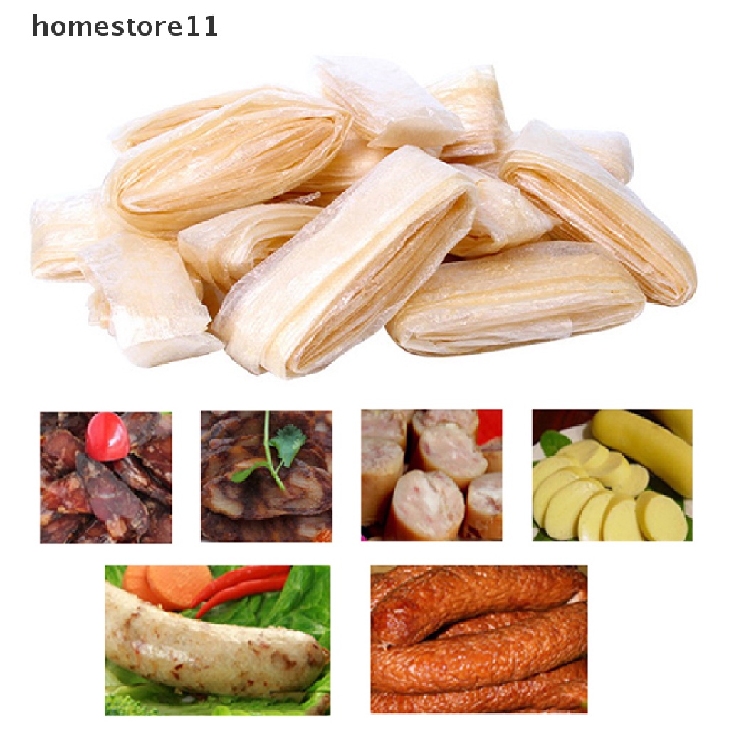 home 2.5m*29mm Edible Sausage Casings skins Packaging Pork Intestine