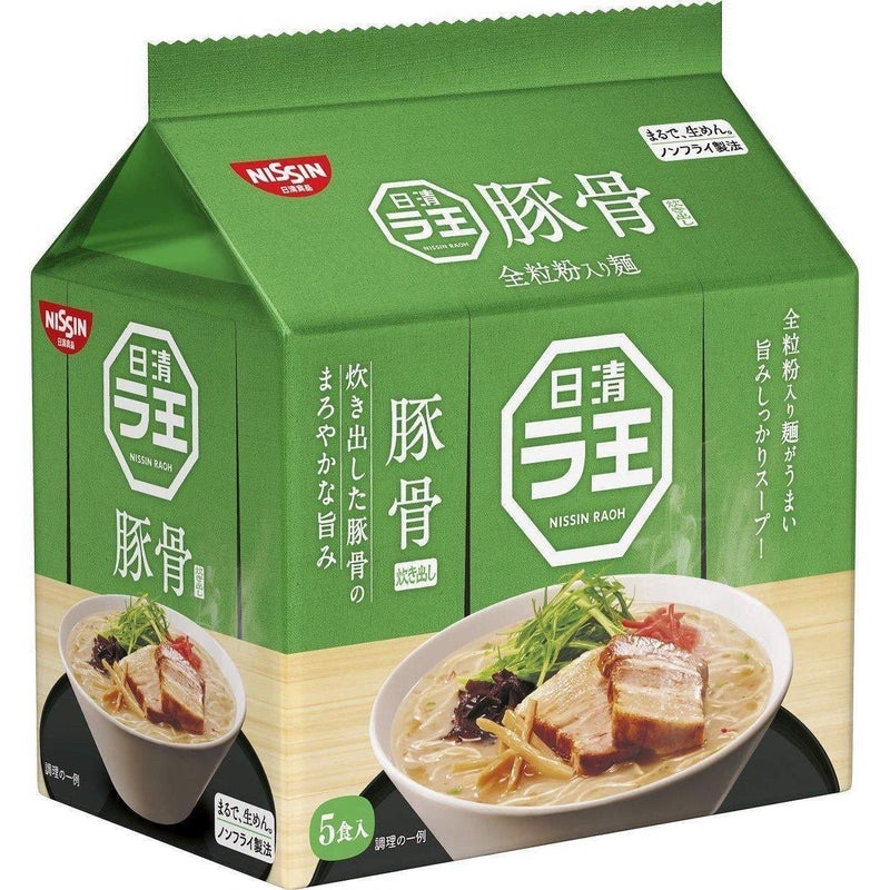 Nissin Raoh Tonkotsu Instant Ramen 5 Servings Japan Shopee Philippines