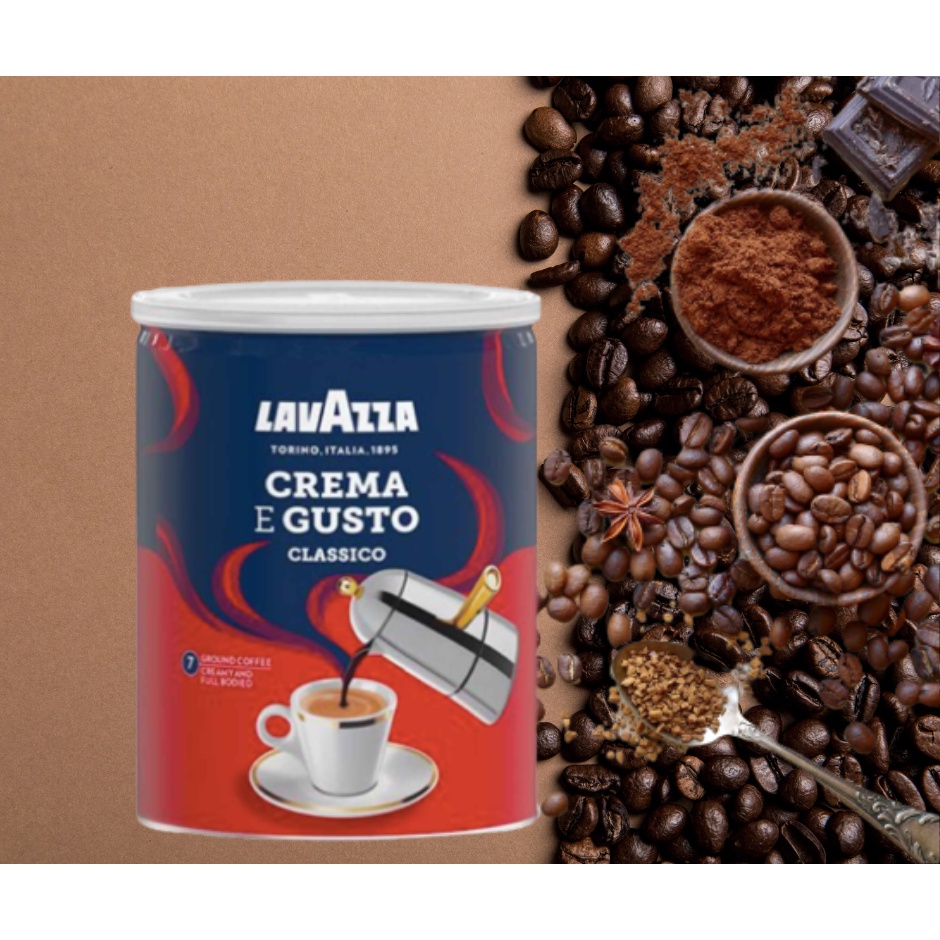Lavazza Crema E Gusto Classico Ground Coffee 250g Shopee Philippines