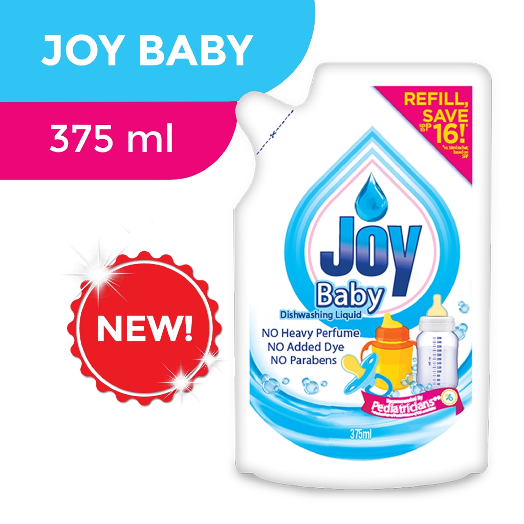 Joy Baby Dishwashing Liquid Concentrate (375mL) Shopee Philippines
