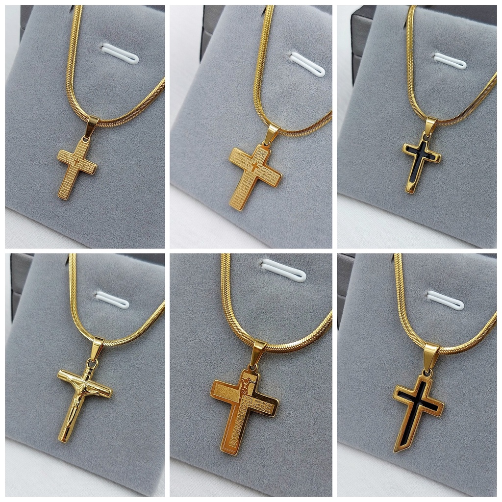 High Quality Stainless Steel necklace men women accessories Shopee