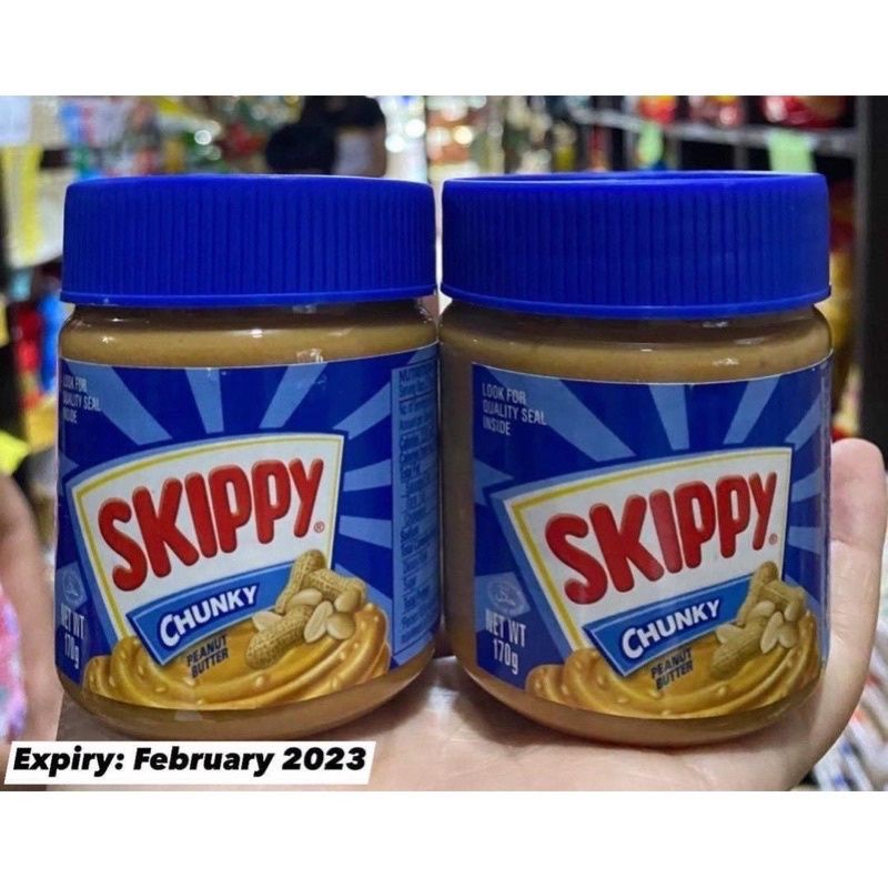 Original Skippy Chunky Peanut Butter 170g USA Shopee Philippines