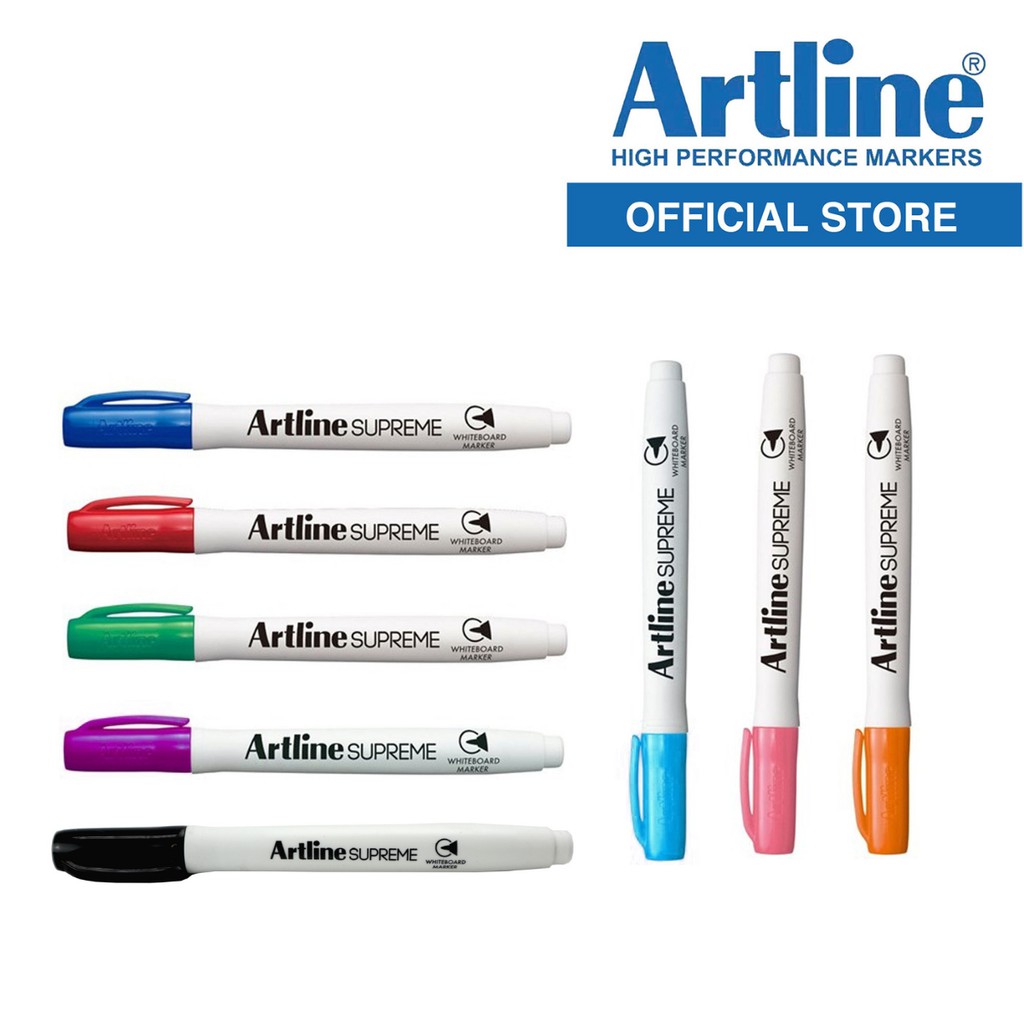 Artline Supreme Whiteboard Marker EPF507 (Pack of 2) Shopee Philippines