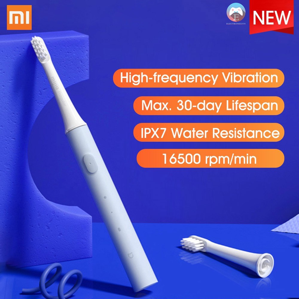 Ready Xiaomi Mijia T100 Sonic Electric Toothbrush Adult Ultrasonic