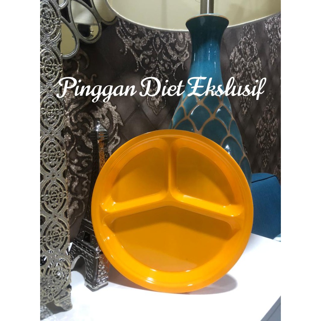 Pinggan Suku Separuh Diet Portion bowl Plate Adult Dewasa Friendly