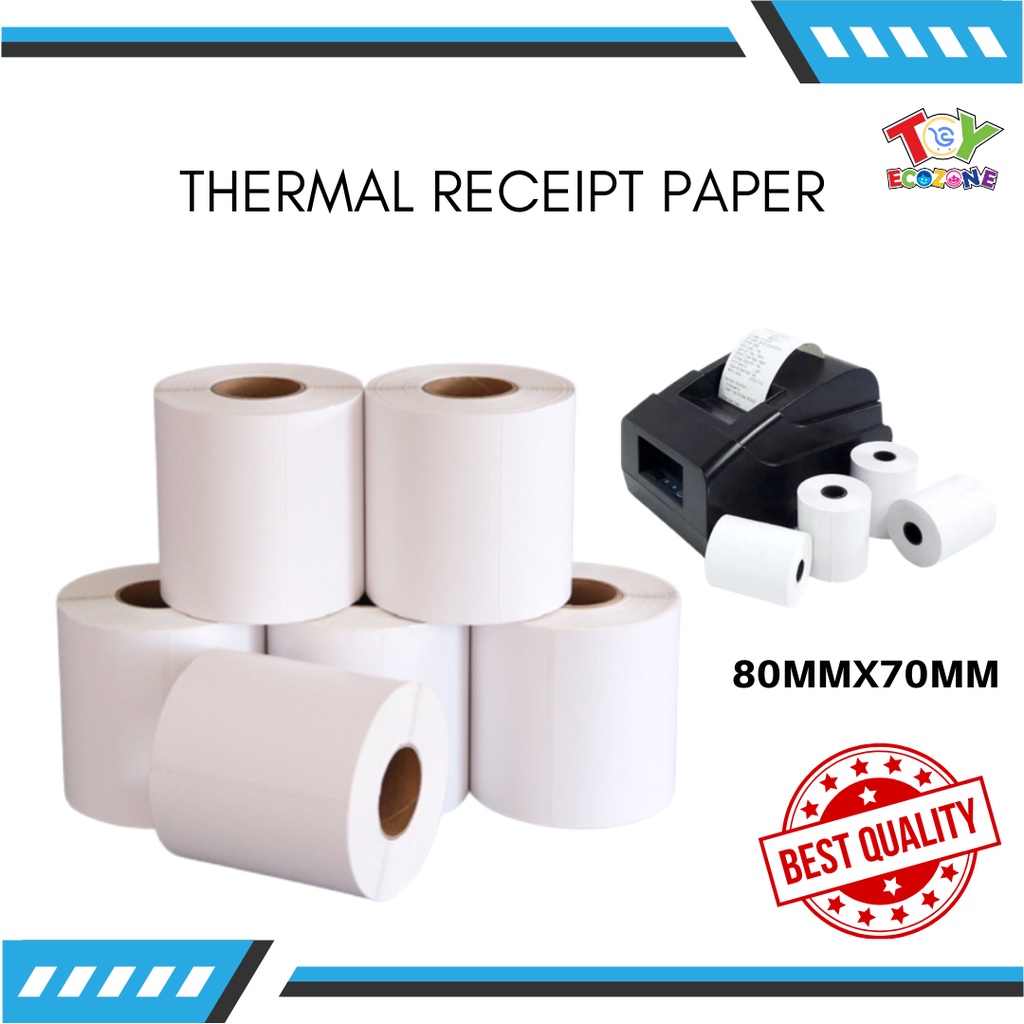 POS Receipt Thermal Paper 80mm x 70mm(80X70) POS PRINTER/THERMAL