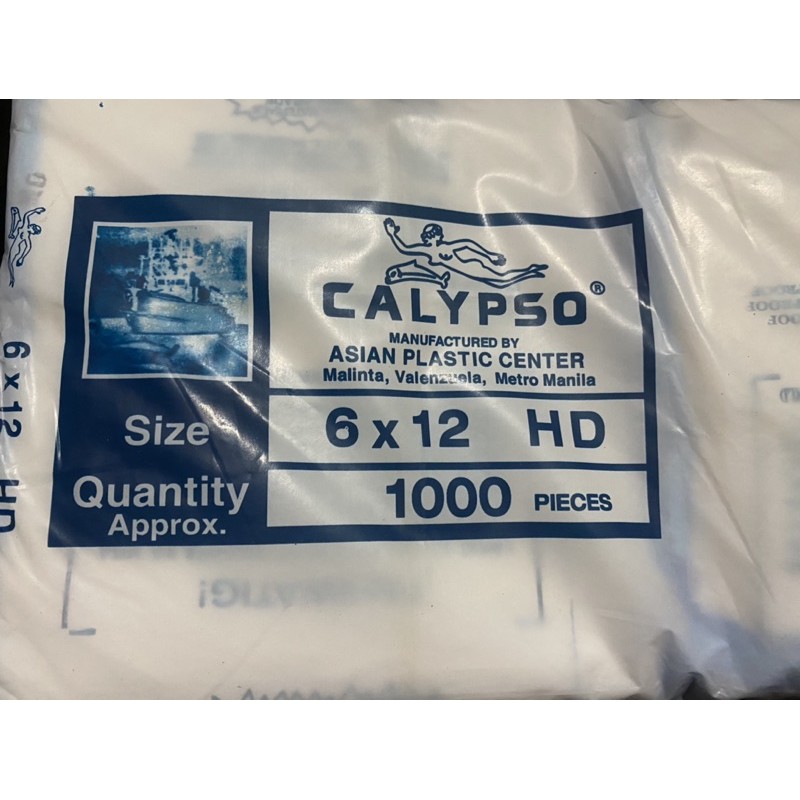 Calypso 6x12 plastic Hd Shopee Philippines