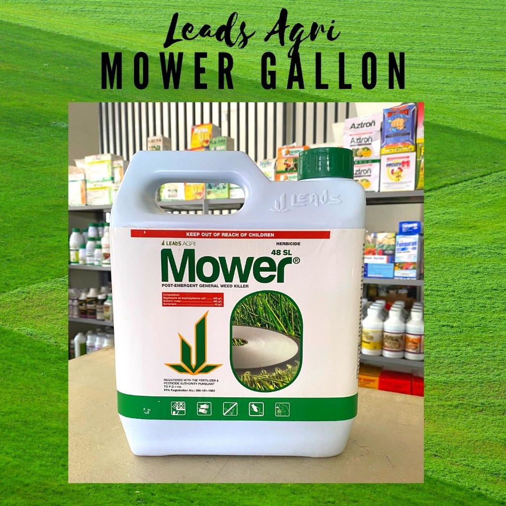 Leads Agri MOWER 48SL Gallon Herbicide Shopee Philippines