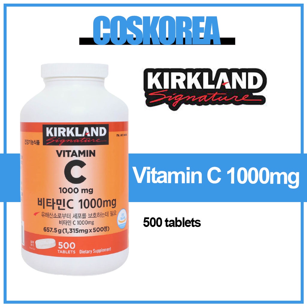 Kirkland / Vitamin C 1000mg / 658g Shopee Philippines