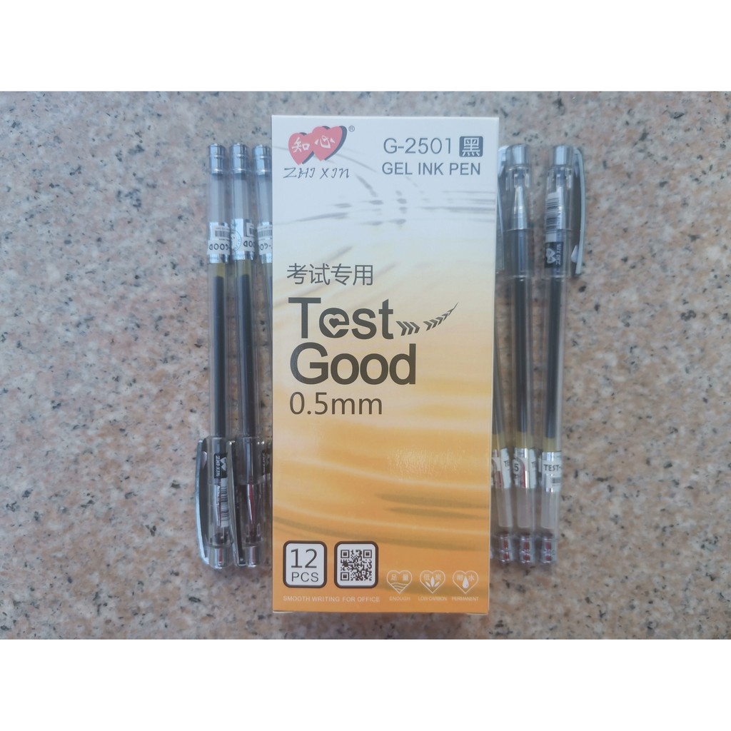 【ZHIXIN】[BLACK] Test Good GEL INK PEN Shopee Philippines