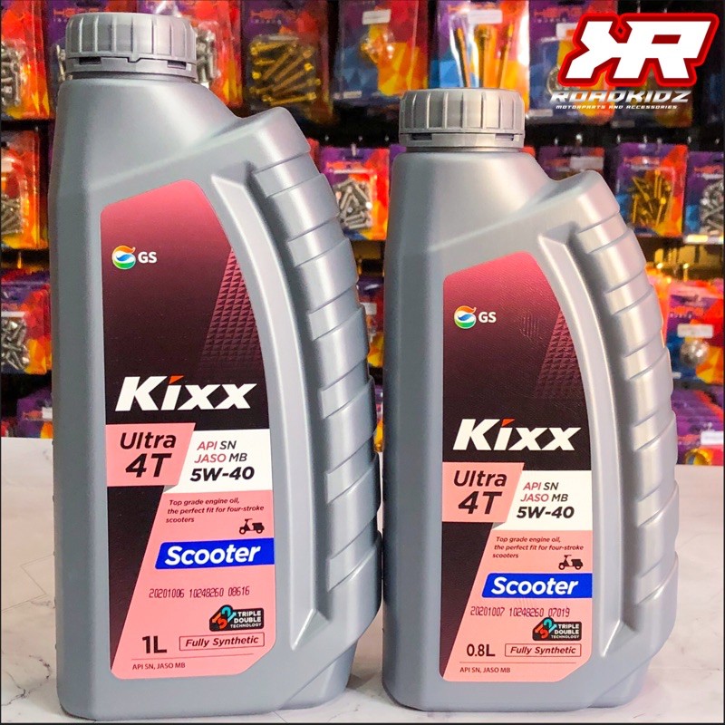 KIXX 5w40 ULTRA 4 Scooter Oil Fully Synthetic Shopee Philippines