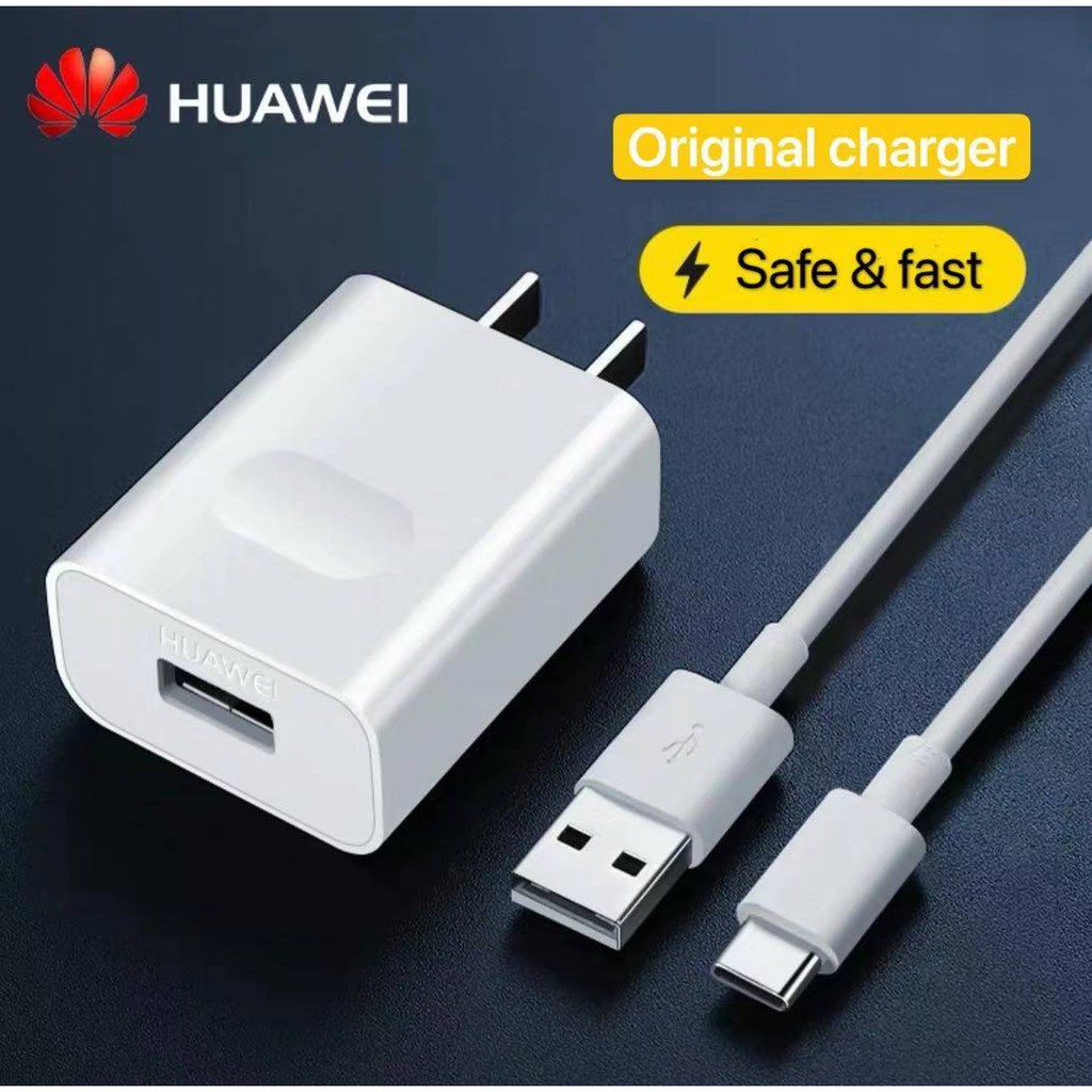 Huawei 40W 10V 4A Super Charging Fast Charger With 5A Type C Cable Mate