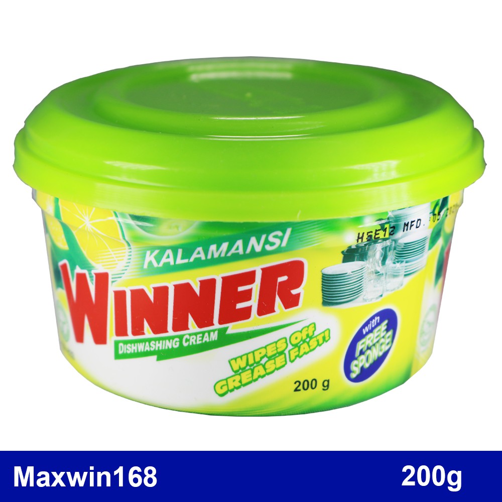 Winner Dishwashing Cream Kalamansi 200g Shopee Philippines