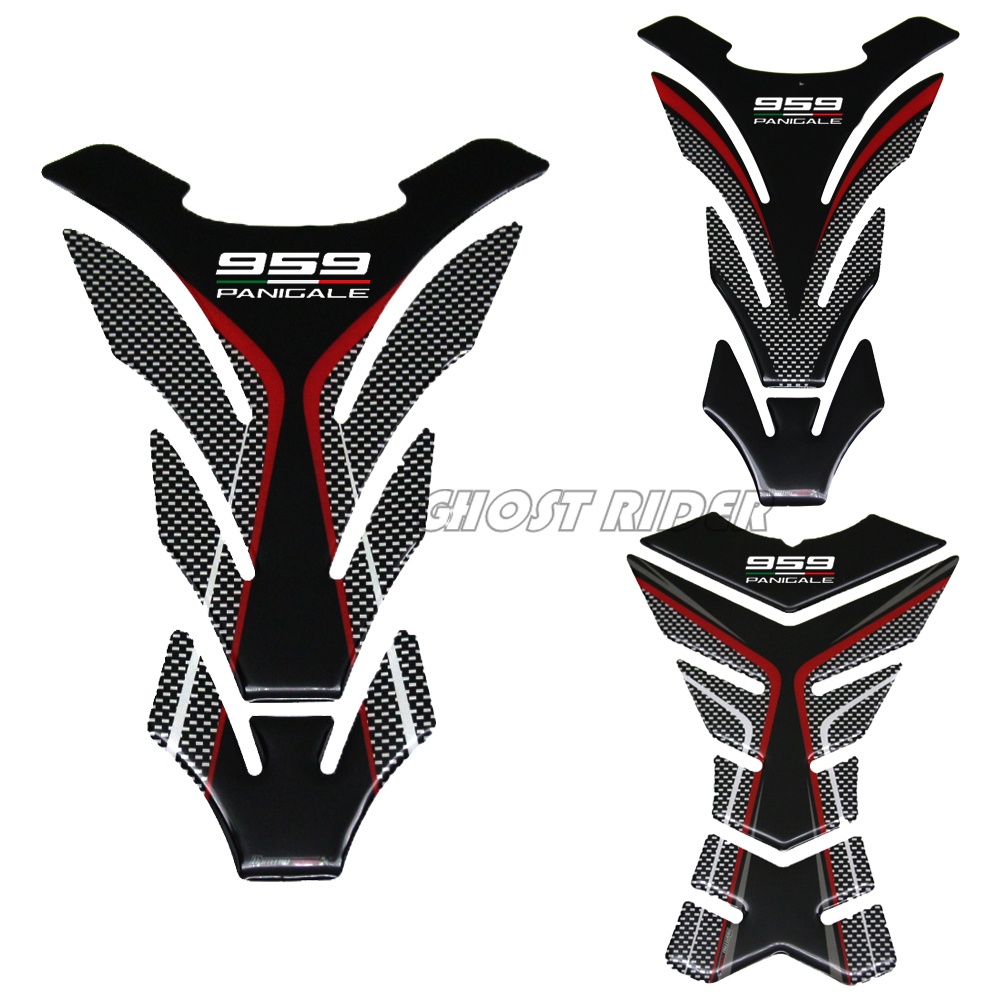 EVO3D Motorcycle Gas Tank Protector Case for Ducati 959 Panigale Corse