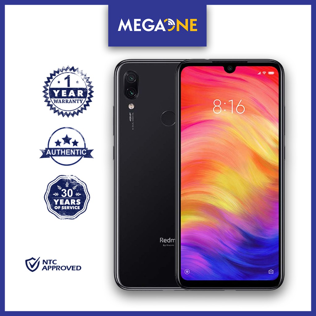 XiaomiRedmi NOTE 7 128GB/64GB/32GB Internal Memory