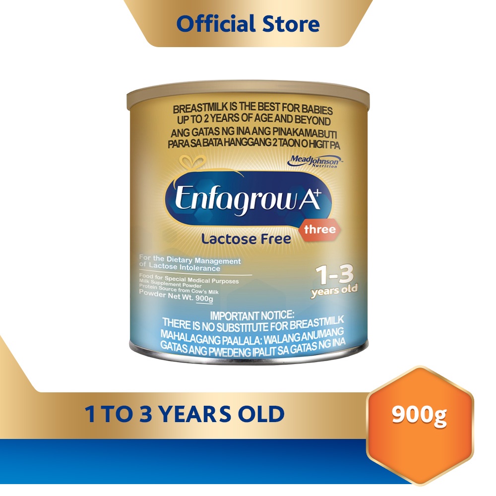 Enfagrow A+ Three Milk Supplement Powder Lactose Free for 13 years old