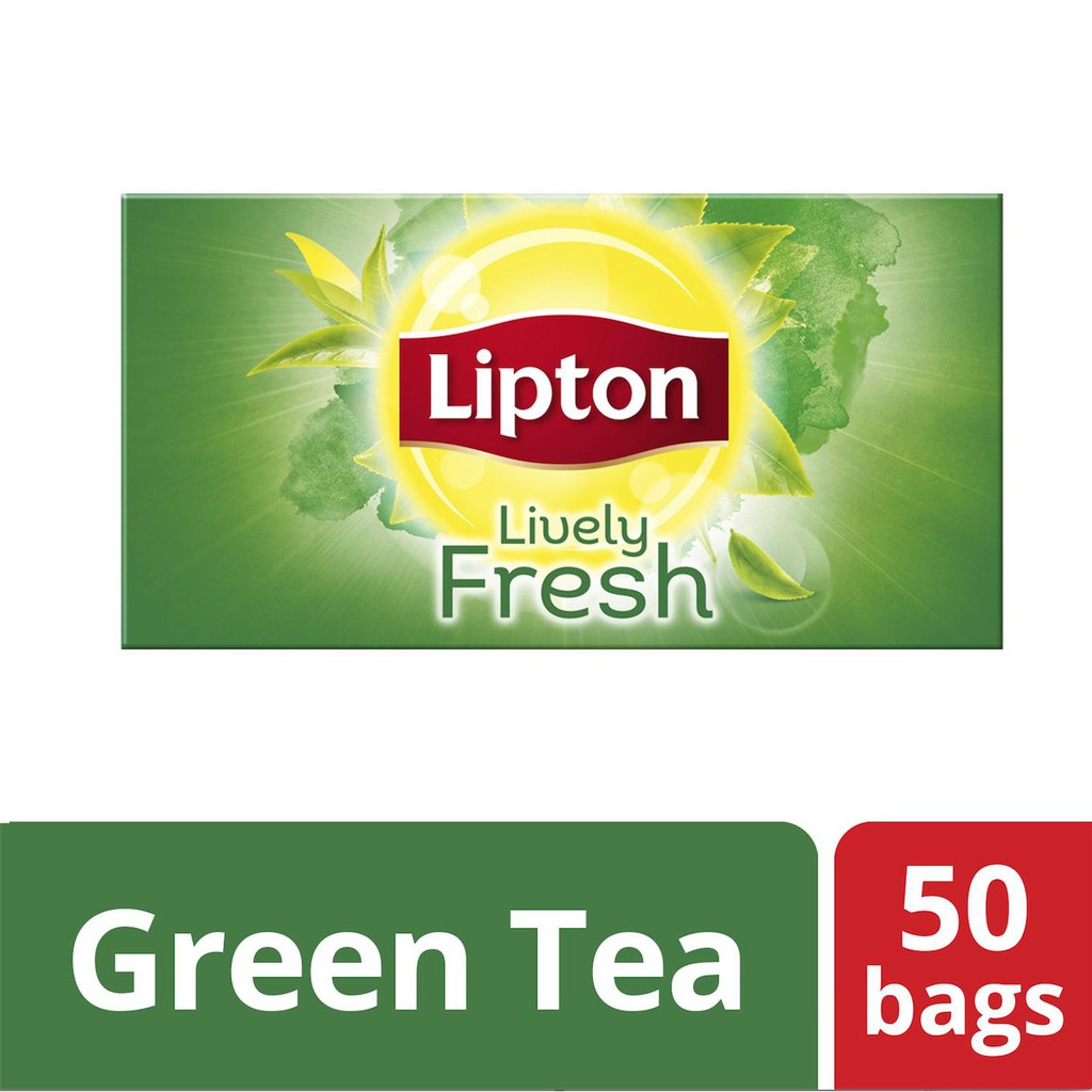 Lipton Green Tea 50 Tea Bags 1.5g Shopee Philippines