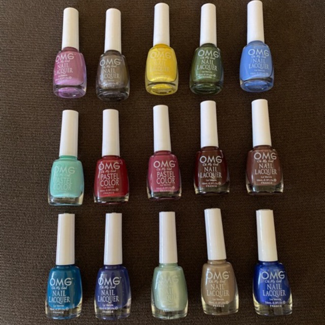 OMG nail polish (new colors) 10mL Shopee Philippines