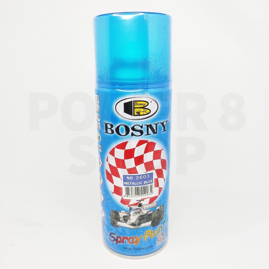 Bosny Acrylic Spray Paint No. 2603 Metallic Blue Shopee Philippines