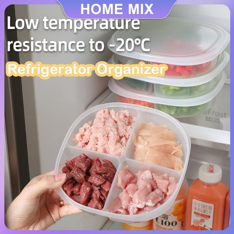 Kitchen Refrigerator Organizer Food Storage Box For Vegetable Meat
