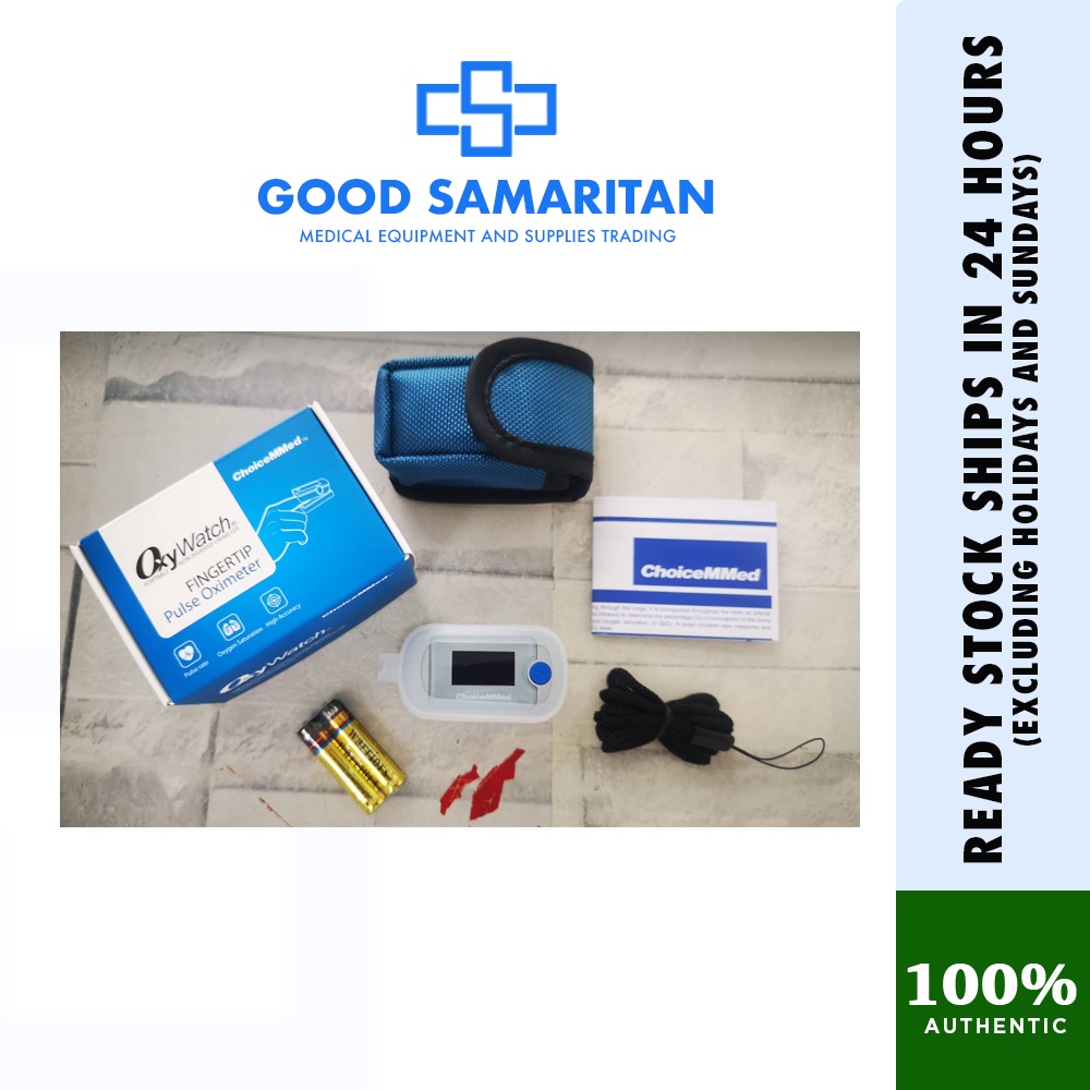 ChoiceMMed Oxywatch Pulse Oximeter Shopee Philippines