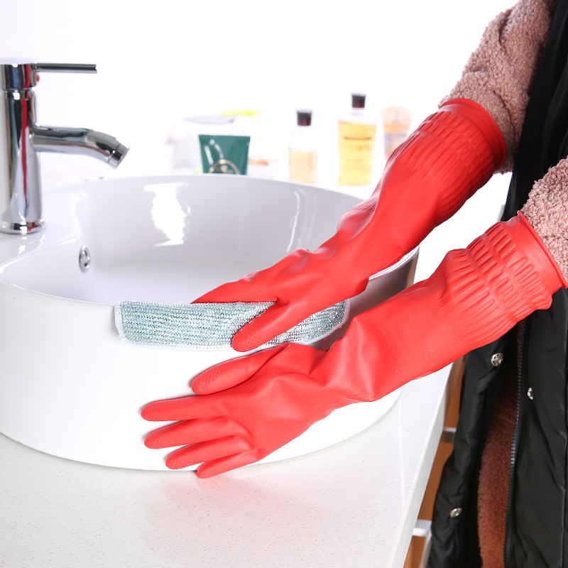 Kitchen Dishwashing Gloves Housework Waterproof Long Durable Laundry