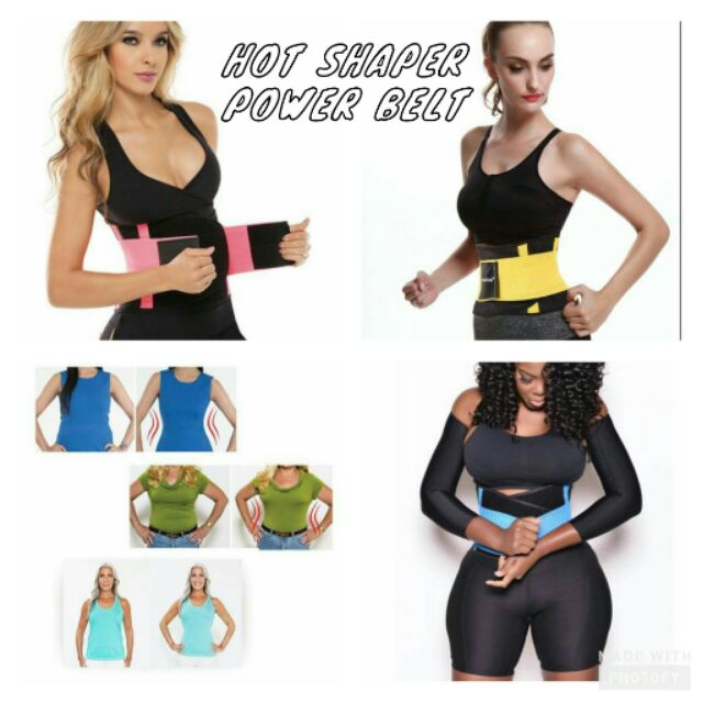 HOT SHAPER POWER BELT Slimming Belt Shopee Philippines