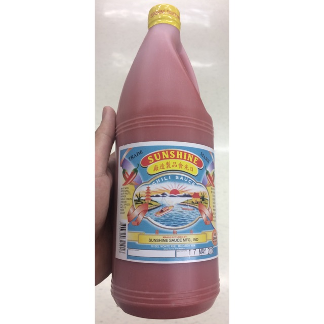 Sunshine Hot Chili Sauce 950 grams Hot Sauce Restuarant Fries