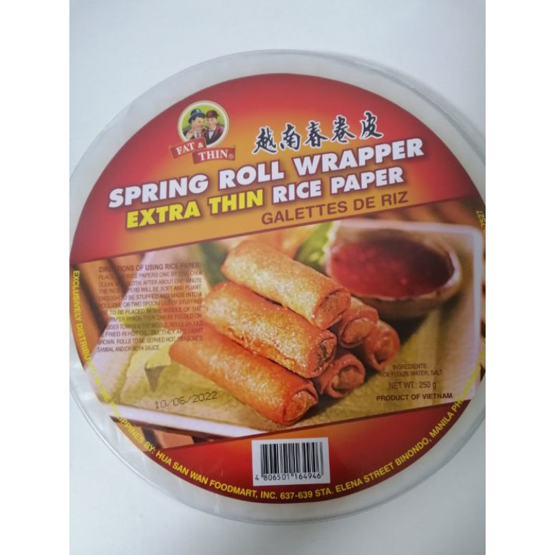 Spring Roll Wrapper (Extra Thin) Rice Paper Shopee Philippines